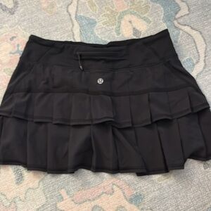 Lululemon Black Tennis Skirt